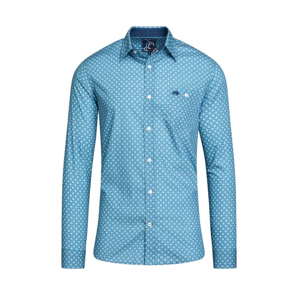 Raging Bull Mens Diamond Long-Sleeved Shirt