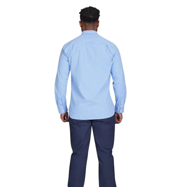 Raging Bull Mens Classic Stripe Long-Sleeved Shirt
