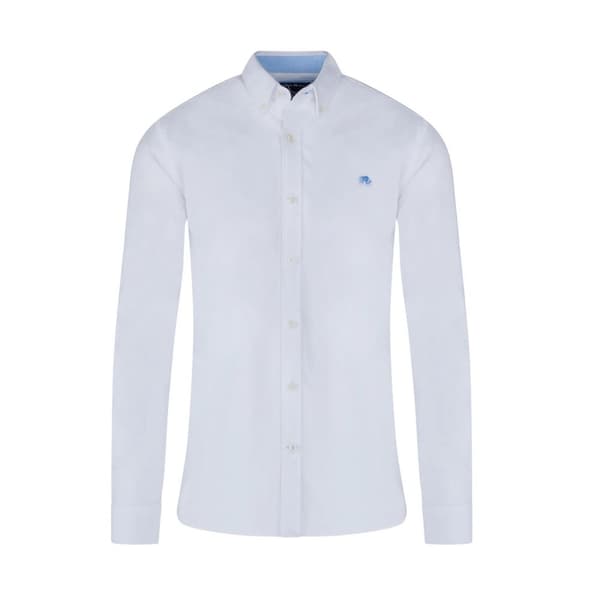 Raging Bull Mens Oxford Classic Long-Sleeved Shirt