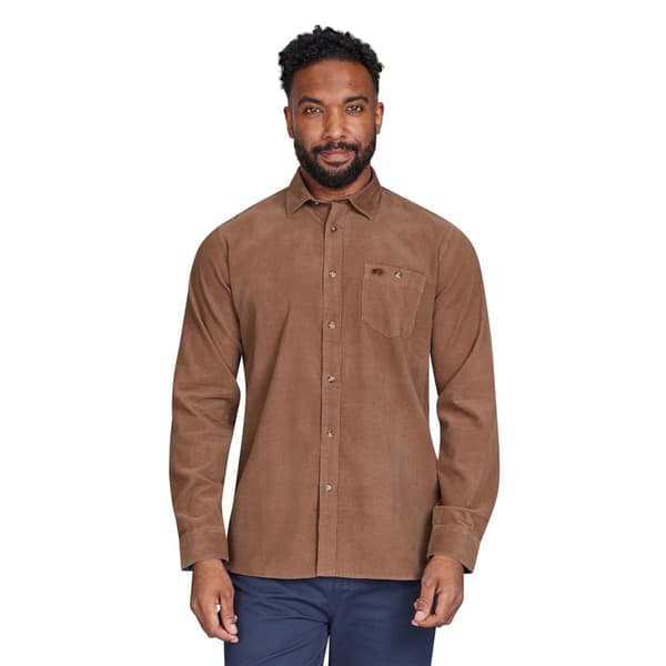 Raging Bull Mens Corduroy Long-Sleeved Shirt