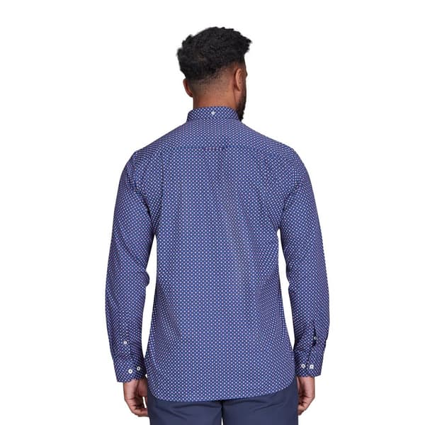 Raging Bull Mens Geometric Long-Sleeved Shirt