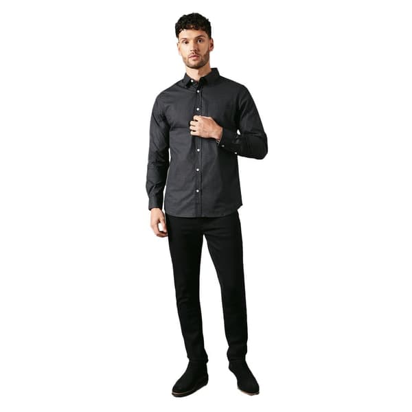 Maine Mens Octo Geometric Long-Sleeved Shirt