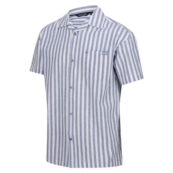 Regatta Mens Shorebay II Stripe Short-Sleeved Shirt