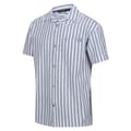 Miniatyrbillede 3 af 5: Regatta Mens Shorebay II Stripe Short-Sleeved Shirt