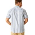 Miniatyrbillede 5 af 5: Regatta Mens Shorebay II Stripe Short-Sleeved Shirt