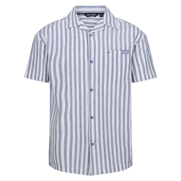 Regatta Mens Shorebay II Stripe Short-Sleeved Shirt