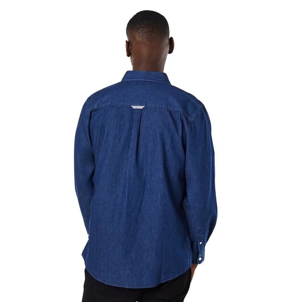 Maine Langærmet skjorte i denim til mænd