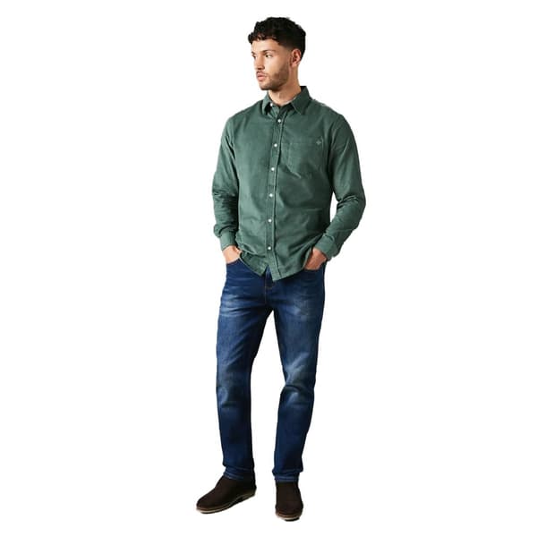 Maine Mens Corduroy Long-Sleeved Shirt