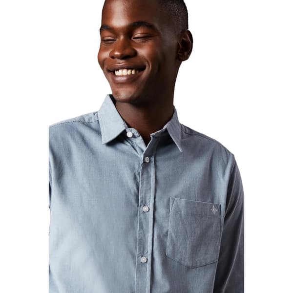 Maine Mens Corduroy Long-Sleeved Shirt