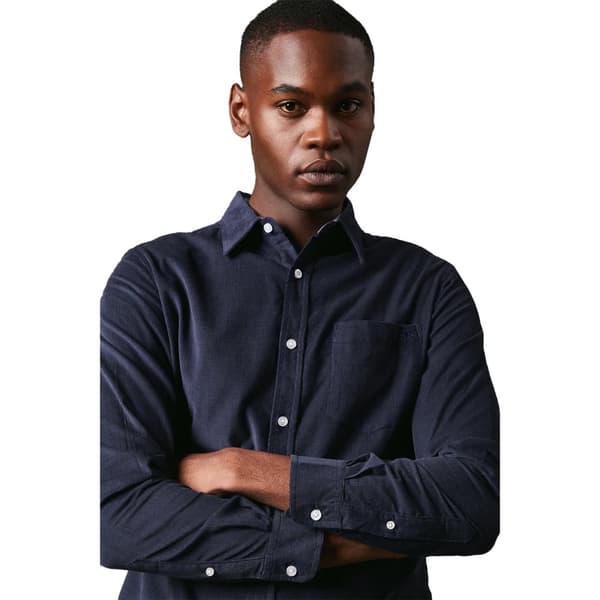Maine Mens Corduroy Long-Sleeved Shirt