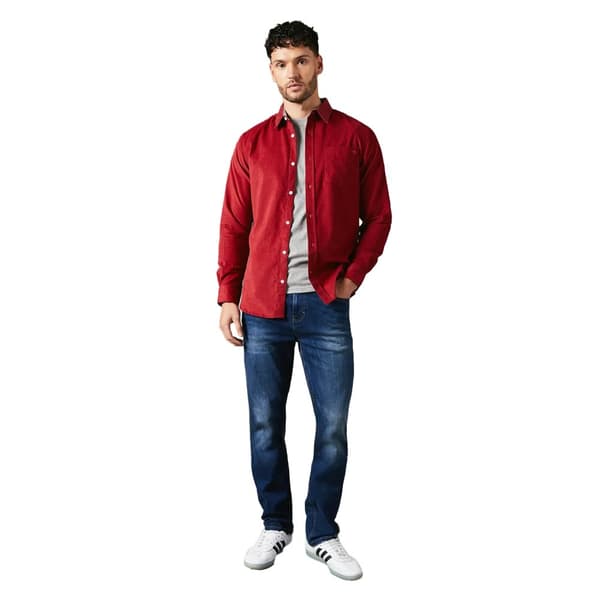 Maine Mens Corduroy Long-Sleeved Shirt