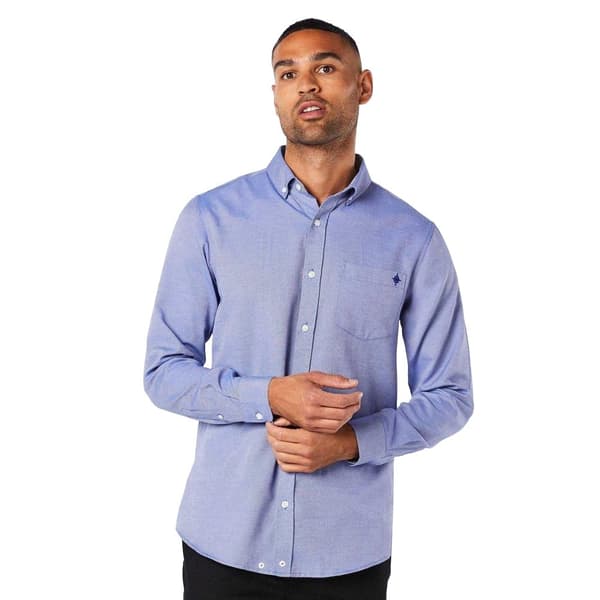Maine Mens Oxford Long-Sleeved Shirt