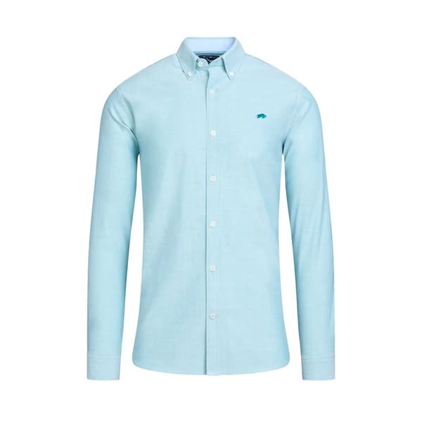 Raging Bull Mens Classic Oxford Long-Sleeved Shirt