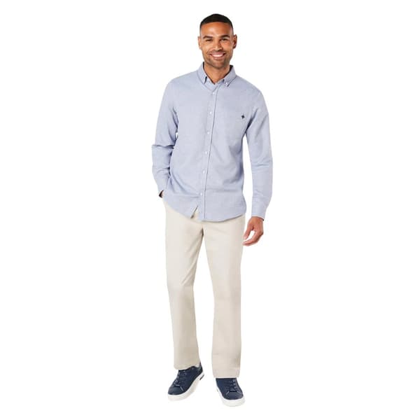 Maine Mens Patterned Long-Sleeved Shirt