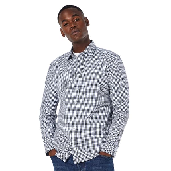 Burton Mens Small Check Long-Sleeved Shirt