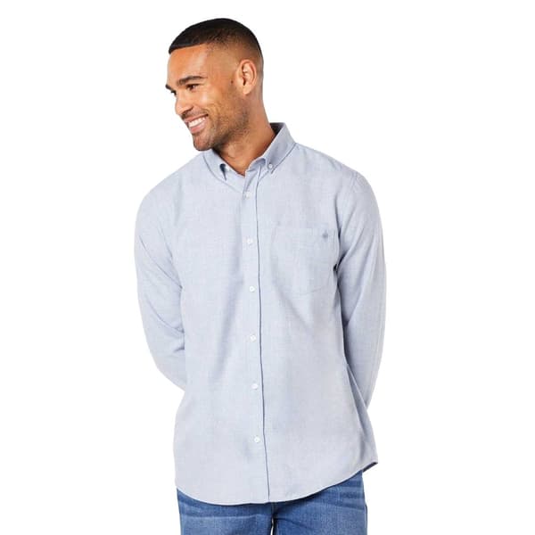Maine Mens Brushed Long-Sleeved Shirt