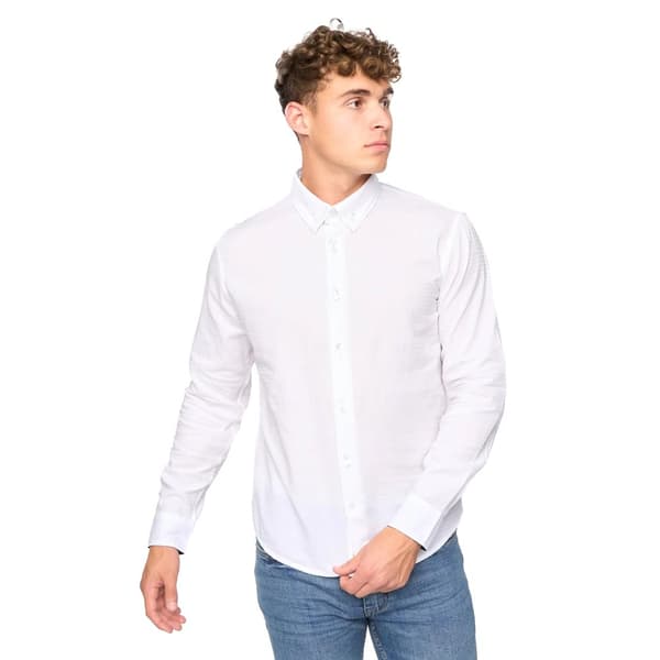 Bewley & Ritch Mens Edgeworth Slim Shirt White L