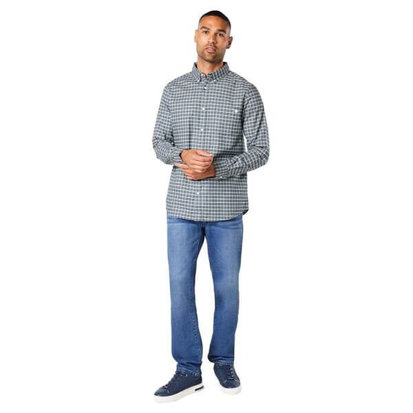 Maine Mens Norris Checked Long-Sleeved Shirt