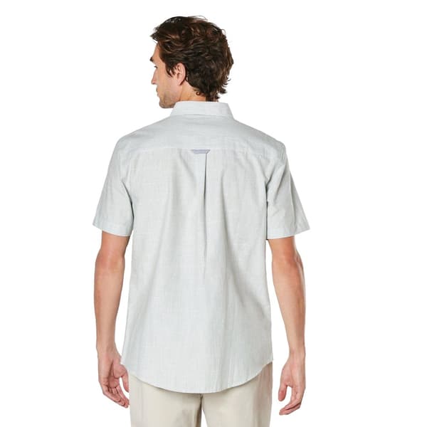 Maine Mens Slub Poplin Short-Sleeved Shirt