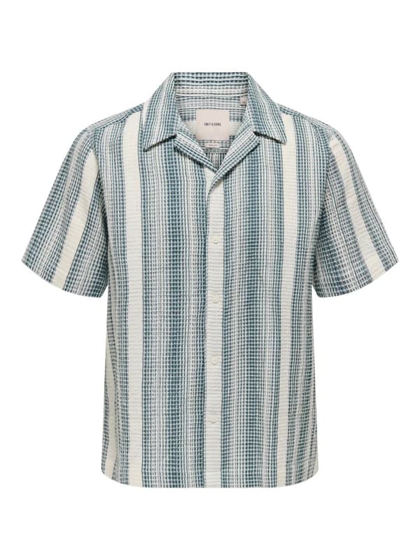 Only & Sons - onsSavier Waffle SS Shirt 0326