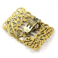 Pikkukuva 3 / 11: 2kpl Naisten Vintage Hollow Metal Shoe Charm solki Clip Decor lisävaruste irrotettava