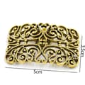 Pikkukuva 9 / 11: 2kpl Naisten Vintage Hollow Metal Shoe Charm solki Clip Decor lisävaruste irrotettava