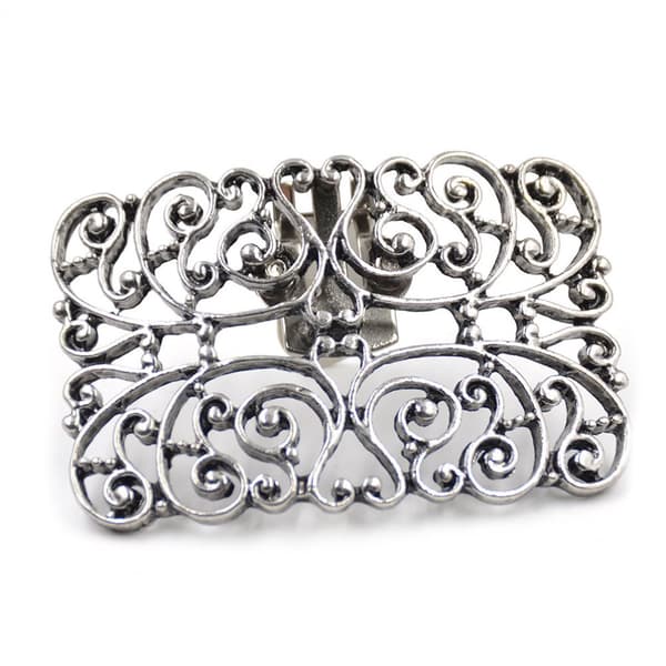 2kpl Naisten Vintage Hollow Metal Shoe Charm solki Clip Decor lisävaruste irrotettava