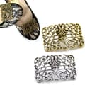 Pikkukuva 1 / 11: 2kpl Naisten Vintage Hollow Metal Shoe Charm solki Clip Decor lisävaruste irrotettava