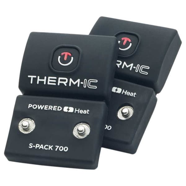 Therm-ic Strømstrømper Batterier S-pack 700 Sort  Mand