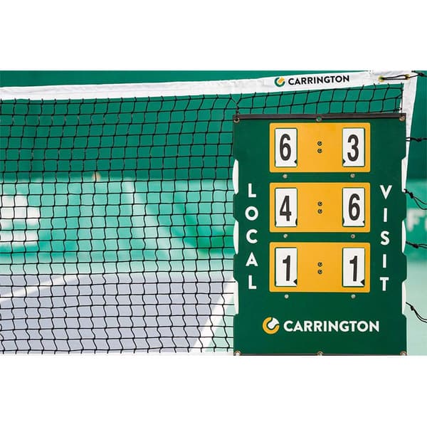 Carrington Fransk Tennisbane Resultattavle Orange 82 x 58 cm