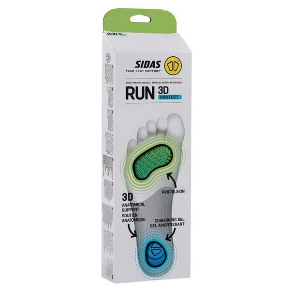 Sidas 3d Run Protect Grøn EU 44-45 Mand