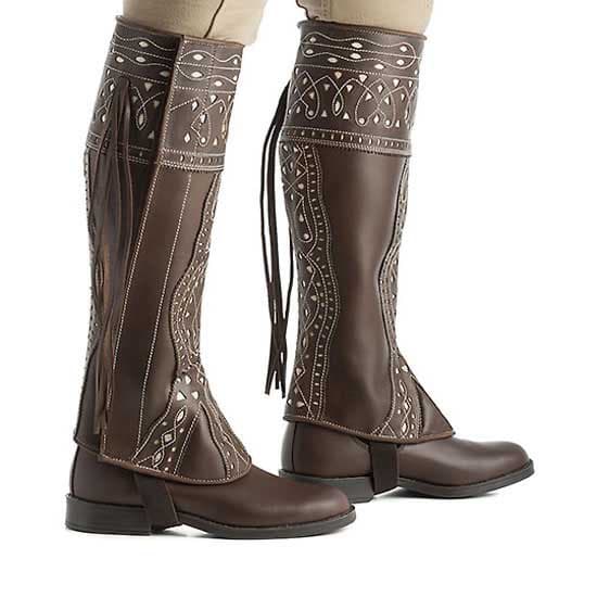 Hispano Hipica Country Half Chaps Brun L