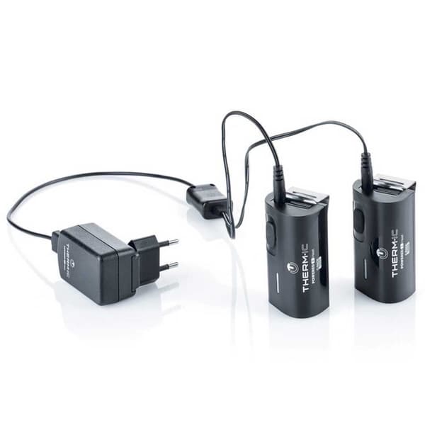 Therm-ic Opvarmede Indlægssåler Batterier C-pack 1300 Sort  Mand