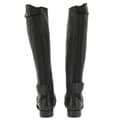 Miniatyrbillede 2 af 6: Equitheme Halve Kap Leather Soft Sort XS / Long