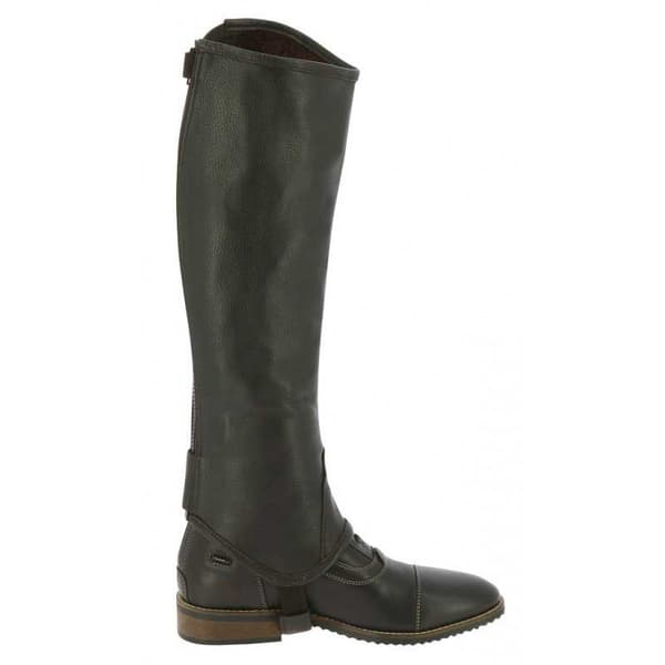 Equitheme Halve Kap Leather Soft Grøn 2XS / Regular