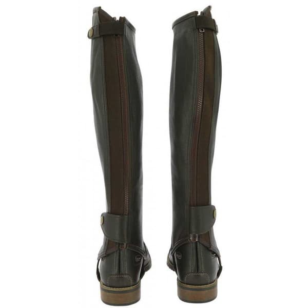 Equitheme Halve Kap Leather Soft Grøn 2XS / Regular