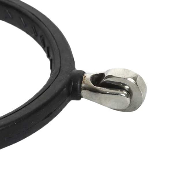 Metalab Spurs Med Hexagonal Roulette M Silver 25 mm