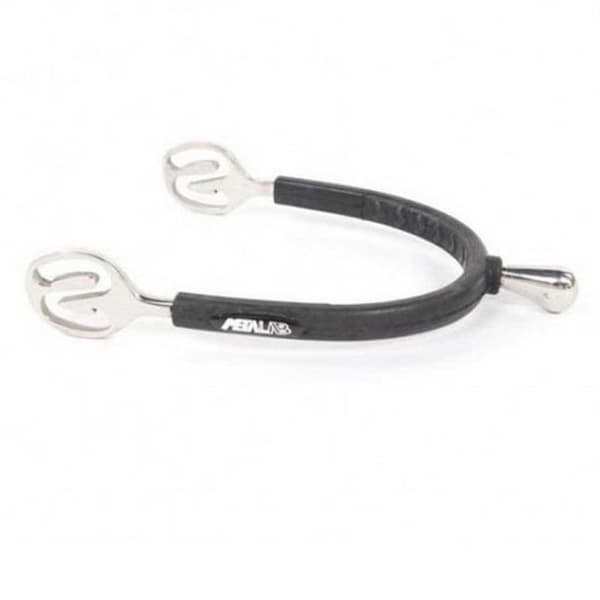 Metalab Rund Gummi M Spurs Silver 20 mm