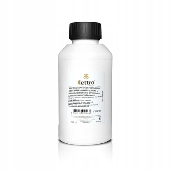 Lettro Top Coat viimeistelylakka 500 ml Matta