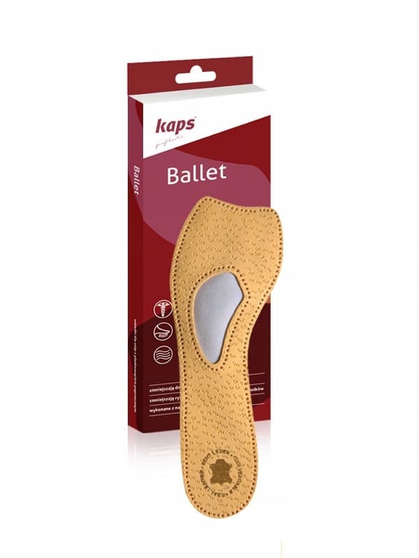 Kaps Ballet poikittaiset jalkakipupohjalliset litteille jaloille