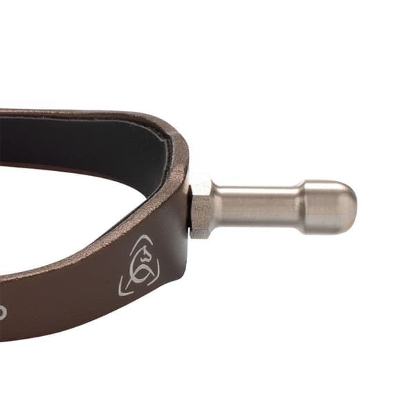 Acavallo Arena Aluplus 2.0 Sporrar Brun,Silver 25 mm