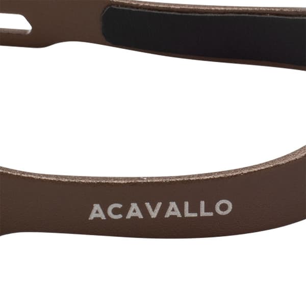 Acavallo Arena Aluplus 2.0 Sporrar Brun,Silver 25 mm