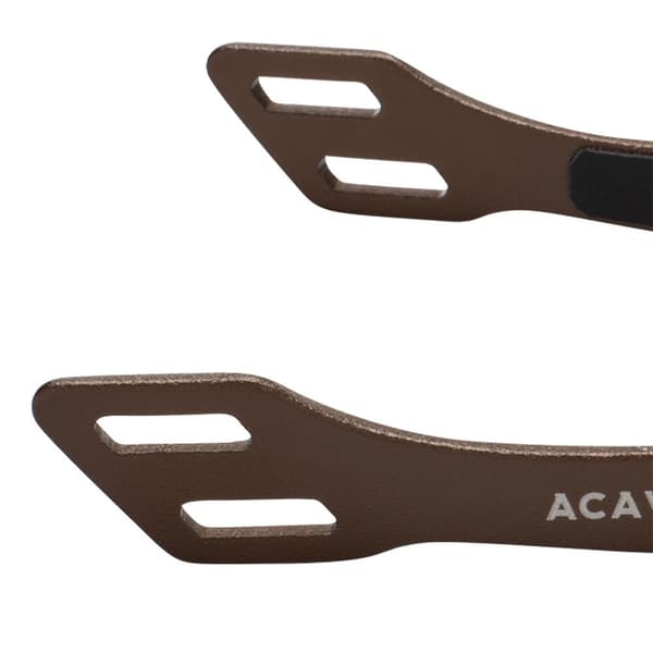 Acavallo Arena Aluplus 2.0 Sporrar Brun,Silver 25 mm