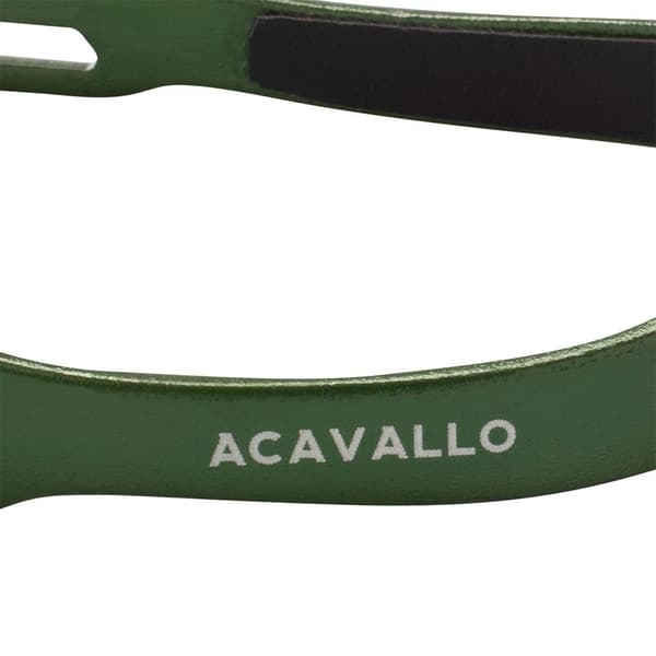 Acavallo Arena Aluplus 2.0 Sporer Grøn,Søvfarvet 25 mm