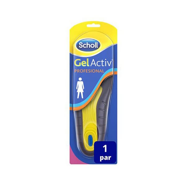 Scholl Gel Active Professionella Sulor Gul,Blå  Kvinna
