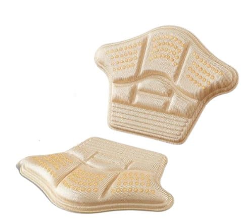 Hæle limet til sko - beige