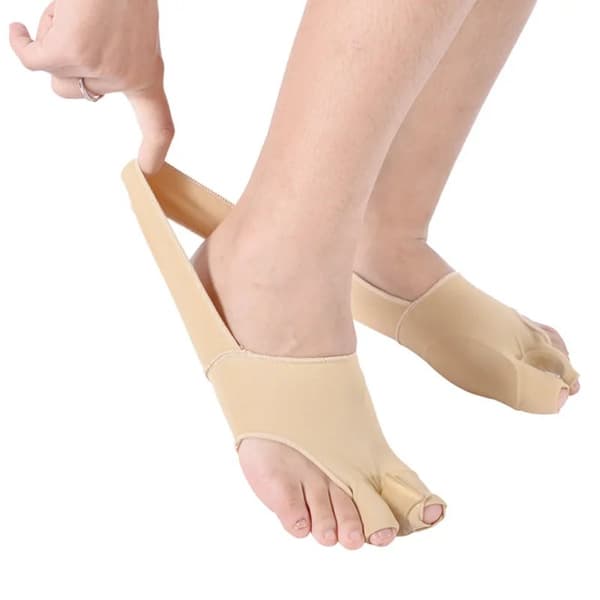 Elastisk bandage til hallux gel wedge