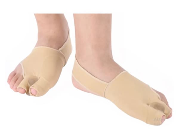 Elastisk bandage til hallux gel wedge