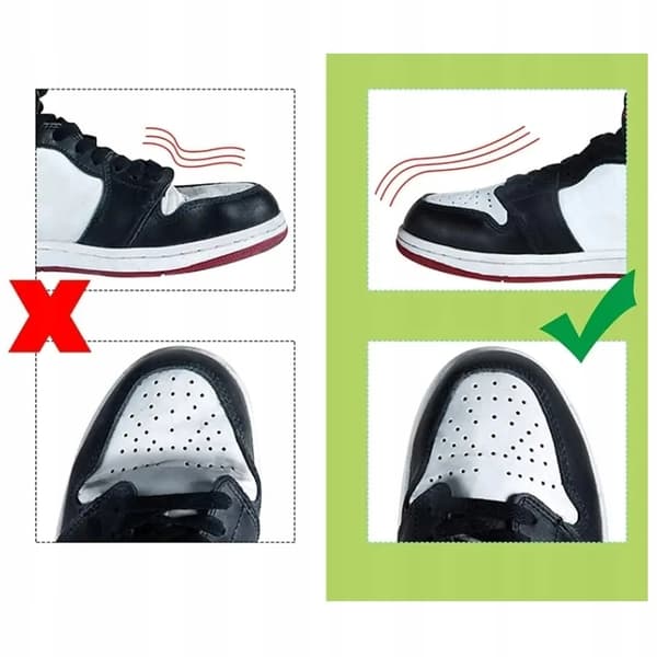 Förstyvningar för att skydda tårna på sneakers Shoe Shield M, L, RRYNKAD