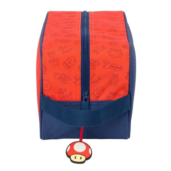 Rejseskotaske Super Mario Trick Rød Mørkeblå 29 x 15 x 14 cm